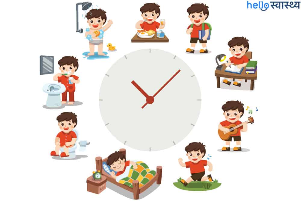 बच्चे की रूटीन कैसे तय करें?