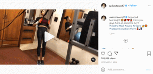 Sushmita Sen Exercise 7