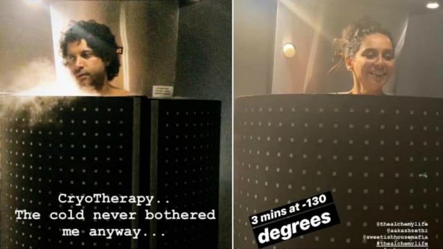 फरहान और शिबानी ने ली 'क्रायोथेरेपी', जानें क्या हैं इस कोल्ड थेरेपी के फायदे