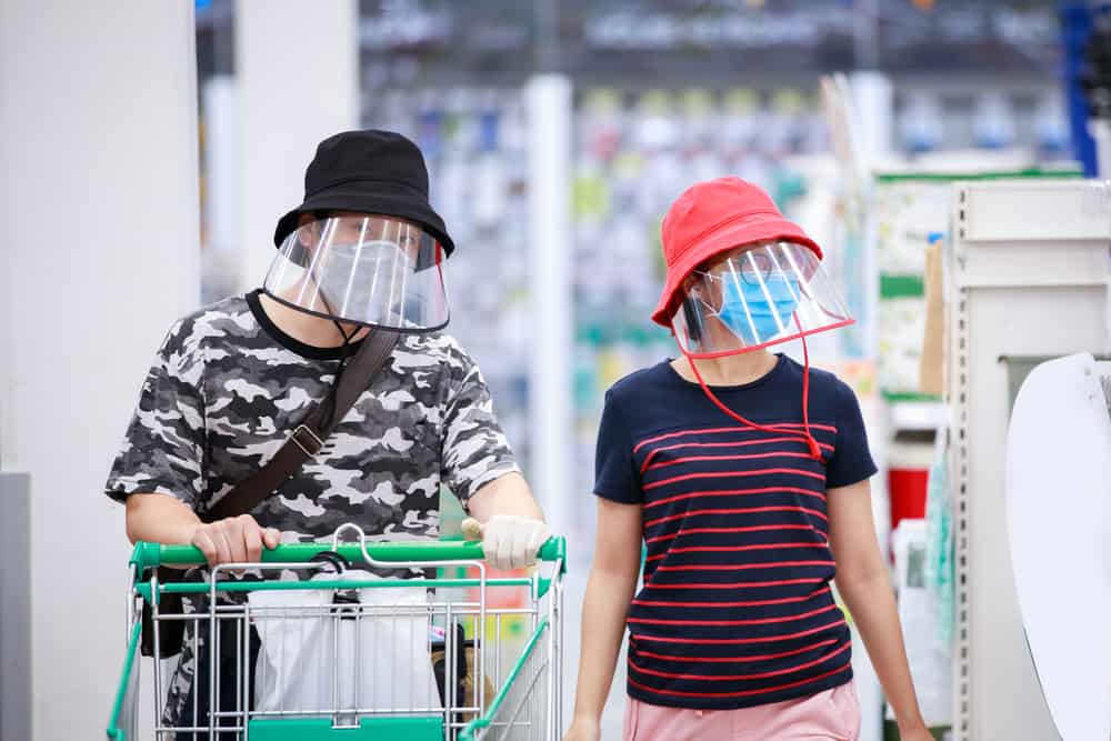face shield, कोरोना से बचाव के लिए फेस शील्ड